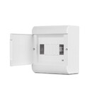 Quadro Sobrepor Ouro Box 08 Din Porta Opaca