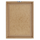 Quadro Sol Laranja com Vidro 30x40 Arte Própria