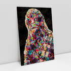 Quadro Star Wars Chewbacca Estilizado Colorido - 1 Tela