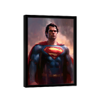 Quadro Super-homem -- Br Artes