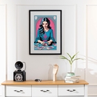 Quadro Taróloga - 60x48cm Moldura Branca