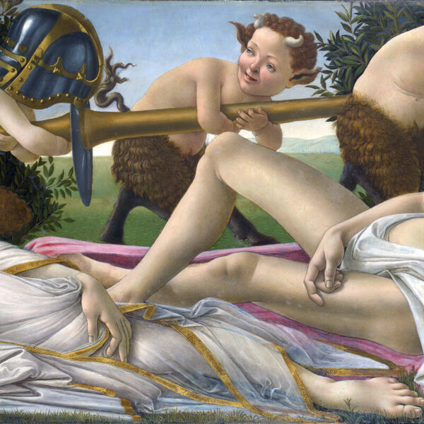 Quadro Tela Canvas Botticelli, Marte E Vênus (1485)
