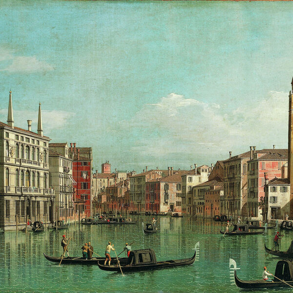 Quadro Tela Canvas Canaletto, The Grand Canal, Venice (1730)