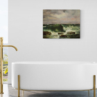 Quadro Tela Canvas Courbet, The Wave (1870)