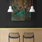 Quadro Tela Canvas Degas, Danseuses Roses Et Vertes (1890)