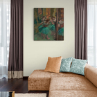 Quadro Tela Canvas Degas, Danseuses Roses Et Vertes (1890)