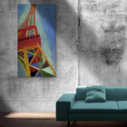 Quadro Tela Canvas Delaunay, Tour Eiffel (1926)