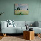 Quadro Tela Canvas Monet, The Wheat Field (1881)