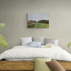 Quadro Tela Canvas Sisley, Landscape At Louveciennes (1873)