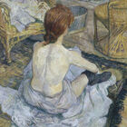 Quadro Tela Canvas Toulouse-lautrec, Rousse (1889)