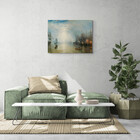 Quadro Tela Canvas Turner, Keelmen Heaving In Coals By Moonli