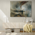 Quadro Tela Canvas Turner, Snow Storm - Steam-boat Off A Harb