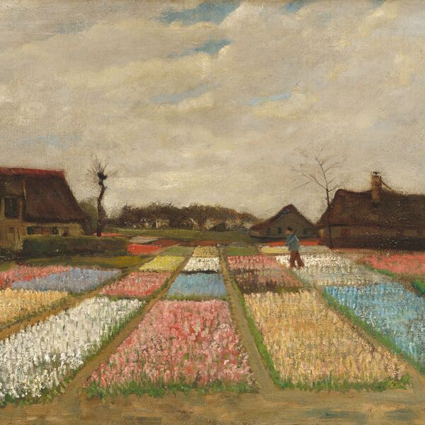 Quadro Tela Canvas Van Gogh, Bulb Fields (1883)
