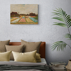 Quadro Tela Canvas Van Gogh, Bulb Fields (1883)