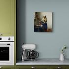 Quadro Tela Canvas Vermeer, The Milkmaid (1660)