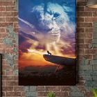 Quadro Tela Decorativa Canvas Pedra Do Rei Leão 100x60cm