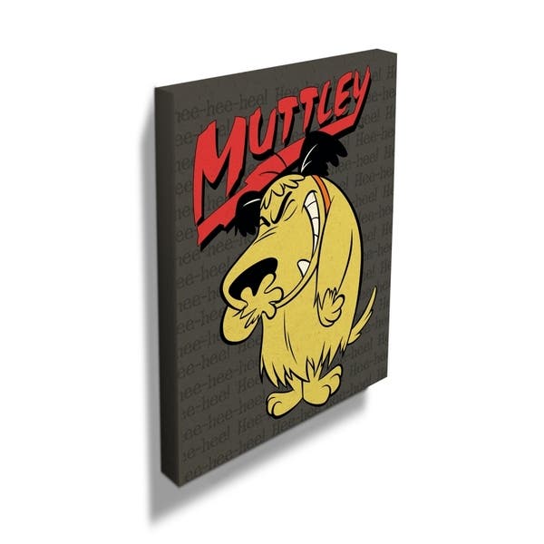Adesivo Muttley Cartoon Da 10 Cm, Sticker Autocollante, + Omaggio Adesivo Extra