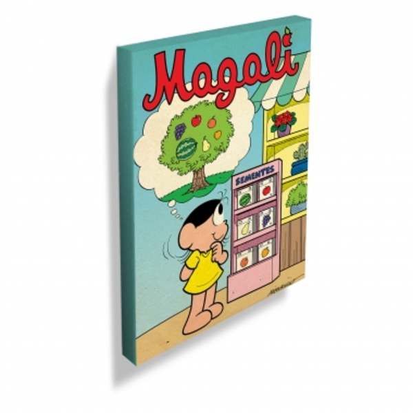 Quadro Tela Tm Magali Seeds Machine Colorido