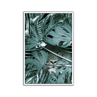 Quadro Textura Cx Alta Leão Na Floresta Esverdeado 40x60 - Mo