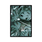 Quadro Textura Cx Alta Leão Na Floresta Esverdeado 40x60 - Mo