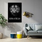 Quadro Tigre Estratégia