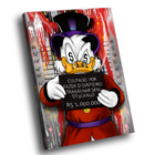 Quadro Tio Patinhas - Br Artes