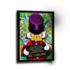 Quadro Tio Patinhas Culpado -- Br Artes