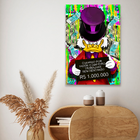 Quadro Tio Patinhas Culpado -- Br Artes