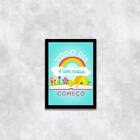 Quadro Todo Dia É Um Novo Começo 24x18cm Moldura:madeira Preta