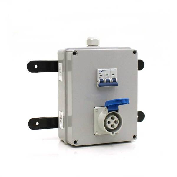 Quadro Tomada Canteiro De Obra Robozinho Strahl Qd-andar/03