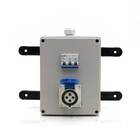 Quadro Tomada Canteiro De Obra Robozinho Strahl Qd-andar/03