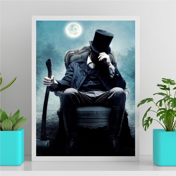 Quadro Tranca Rua Das Almas 45x34cm Moldura:madeira Preta