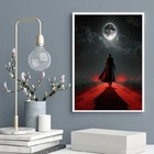 Quadro Tranca Ruas Da Encruzilhada 24x18cm - Com Vidro Moldur