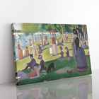 Quadro Uma Tarde De Domingo Na Ilha Georges Seurat 120x80cm