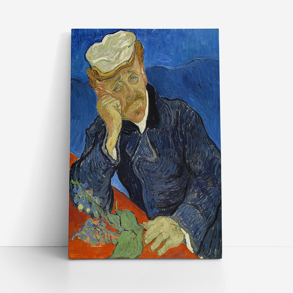 Quadro Van Gogh Retrato Do Dr. Gachet Canvas 120x80cm