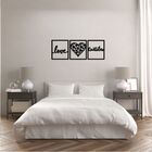 Quadro Vazado Decorativo Love & Gratidão