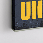 Quadro Viagem Pelo Universo Foguete Planetas Canvas 60x40cm