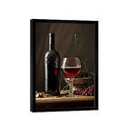 Quadro Vinho Artesanal -- Br Artes