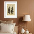 Quadro Vintage Moda Sapatos Masculinos - 60x48cm Moldura Bran