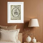 Quadro Vintage Tabaco Charutos - 60x48cm Moldura Preta