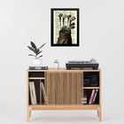 Quadro Vintage Tacos De Golf 33x24cm Moldura:madeira Branca