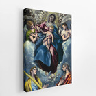 Quadro Virgem Maria E Menino Jesus Arte Canvas 60x40cm