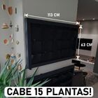 Quadro Vivo 113cm X 63cm Casa Dona