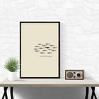 Quadro Você Não É Todo Mundo 33x24cm - Com Vidro Moldura Bran