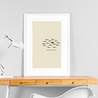 Quadro Você Não É Todo Mundo - 60x48cm Moldura Preta