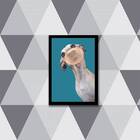 Quadro Wippet Chicletes 24x18cm Moldura:madeira Preta