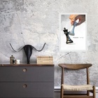 Quadro Xadrez- Focus On The Best 45x34cm - Com Vidro Moldura: