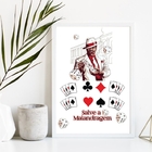 Quadro Zé Pelintra Salve A Malandragem 24x18cm - Com Vidro Mo