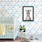 Quadro Zebra Chicletes 24x18cm Moldura:madeira Preta