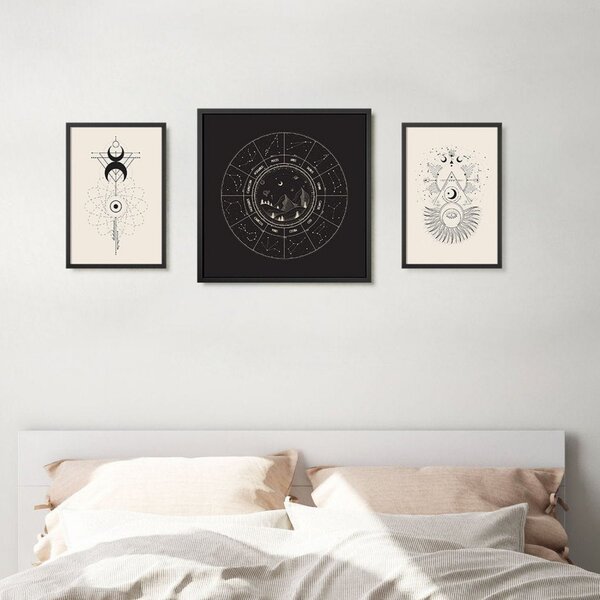 Quadro Zen Sem Vidro 40x40cm Belchior